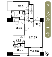 Floor: 3LDK + 2WIC, the area occupied: 76.1 sq m, Price: 76,400,000 yen, now on sale