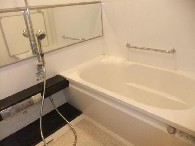 Bathroom. With bathroom dryer