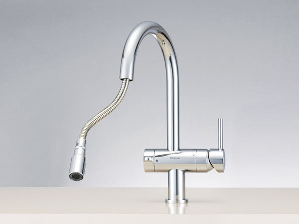 Kitchen.  [Water purifier integrated faucet] Joint development Grohe Inc. and Mitsubishi Rayon Cleansui's Germany. Hand shower function is also useful.  ※ It will cost at the time of cartridge replacement.