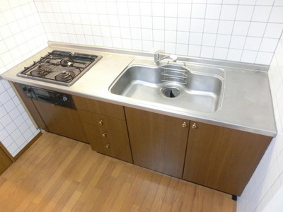 Kitchen. ☆ 3-neck gas stove kitchen ☆
