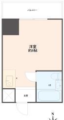 Floor plan. Price 9.2 million yen, Occupied area 13.54 sq m