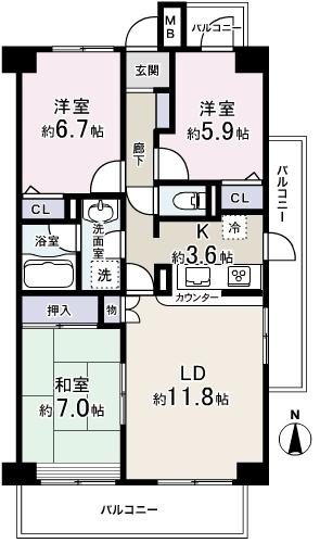 Shinjuku-ku, Tokyo Kamiochiai 1