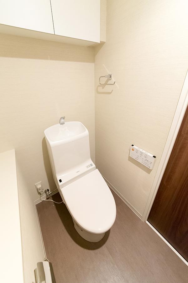 Toilet. Toilet new exchange with TOTO made Washlet
