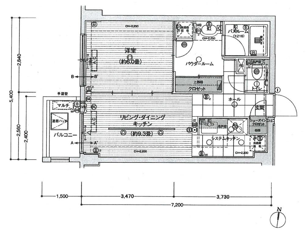 Floor plan. 1LDK, Price 28.8 million yen, Occupied area 38.88 sq m floor plan