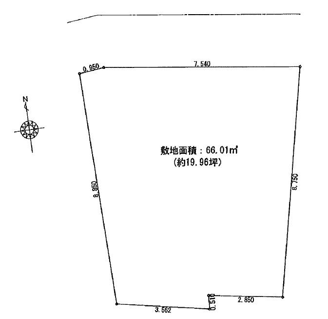 Compartment figure. 68,800,000 yen, 3LDK, Land area 66.18 sq m , Building area 105.61 sq m compartment view