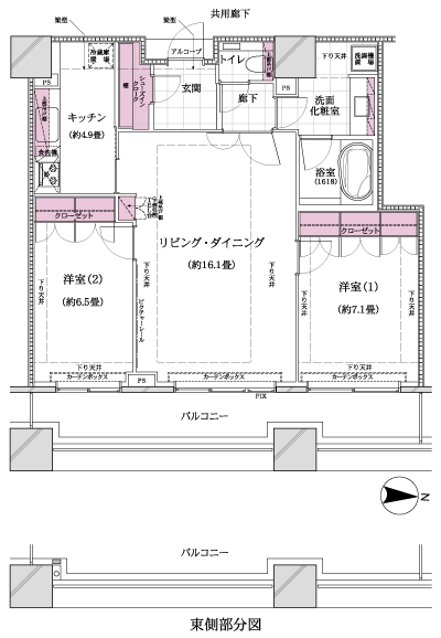 Floor: 2LD ・ K, the occupied area: 77.51 sq m, Price: 70,800,000 yen, now on sale