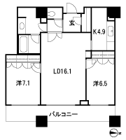 Floor: 2LD ・ K, the occupied area: 77.51 sq m, Price: 70,800,000 yen, now on sale