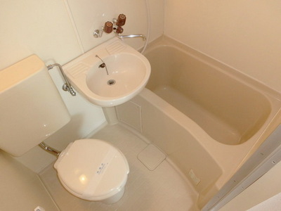 Bath. Wash basin