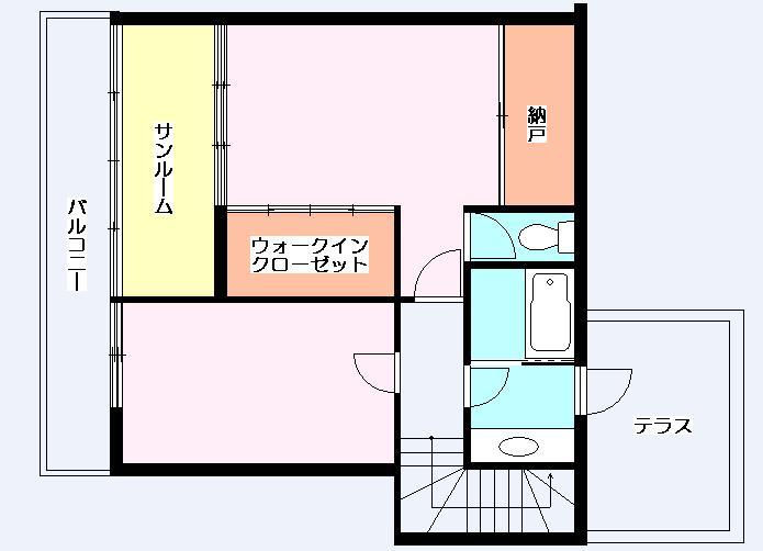 Floor plan. 110 million yen, 4LLDDKK + S (storeroom), Land area 181.05 sq m , Building area 187.37 sq m 3-floor plan view