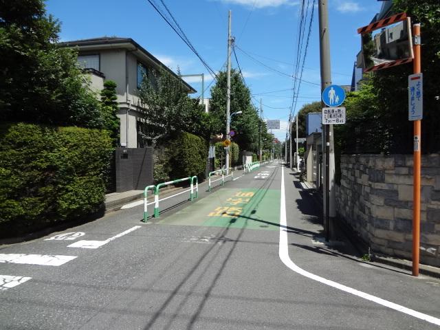 Streets around. Cityscape of calm environment