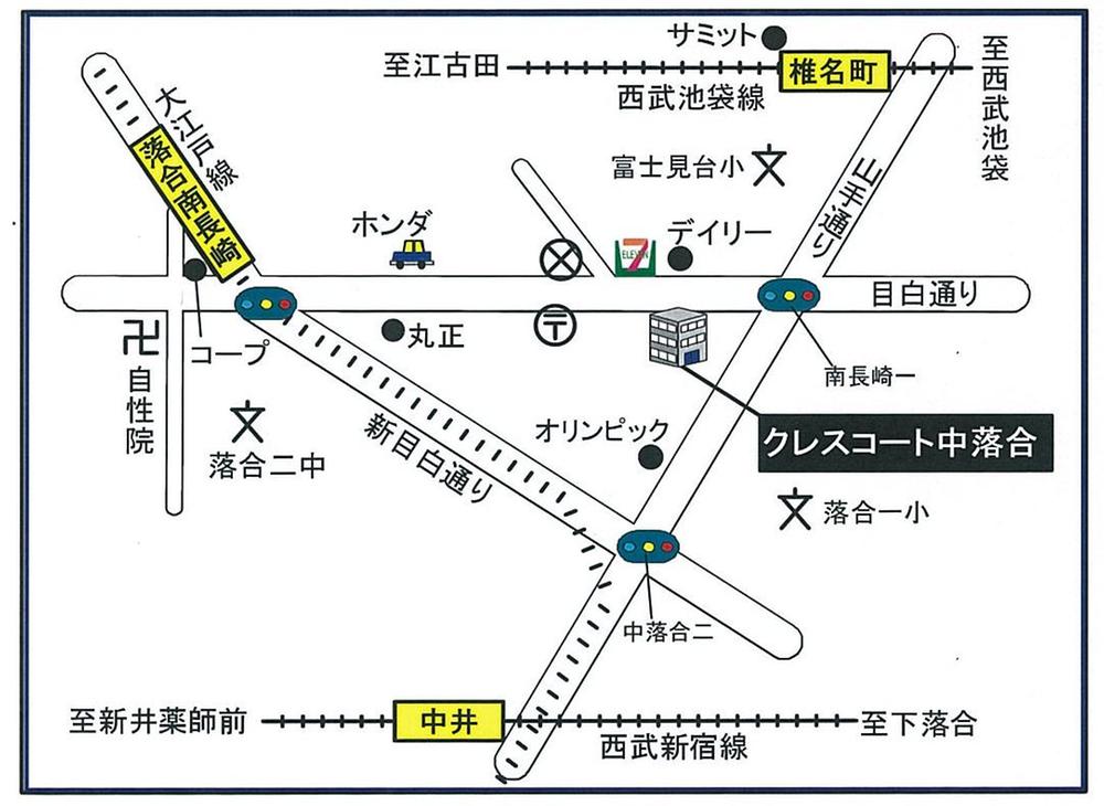 Local guide map