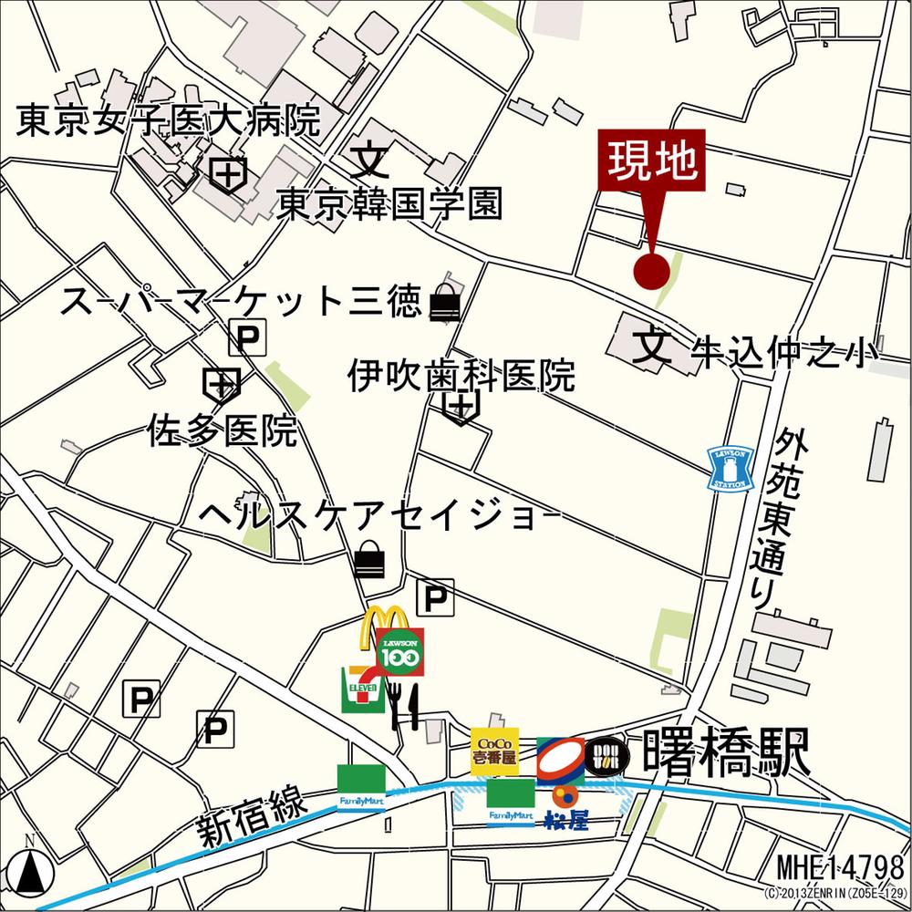 Local guide map