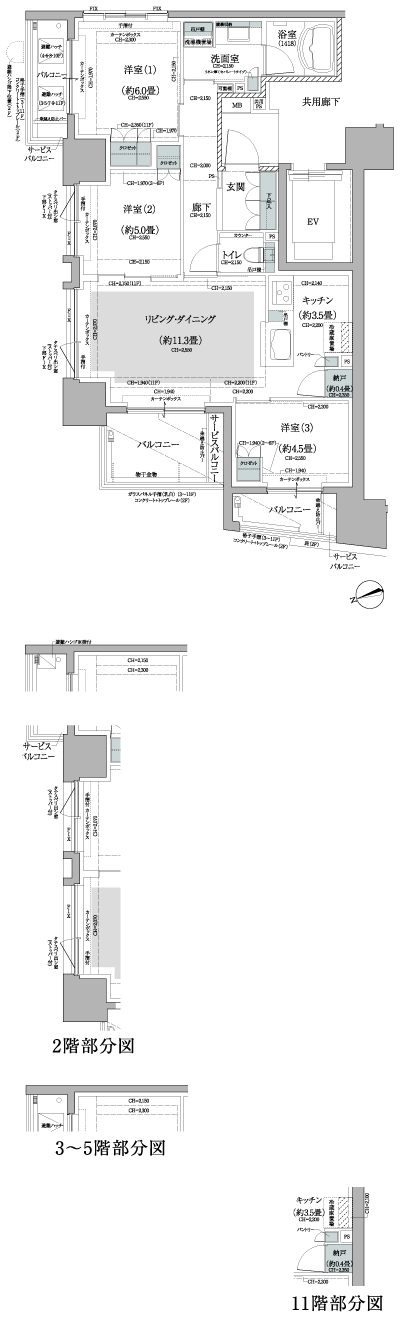 Floor: 3LDK + N, the occupied area: 69.65 sq m, Price: 66,980,000 yen, now on sale