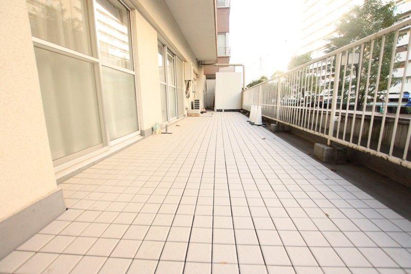 Balcony. It looks Balconies tile