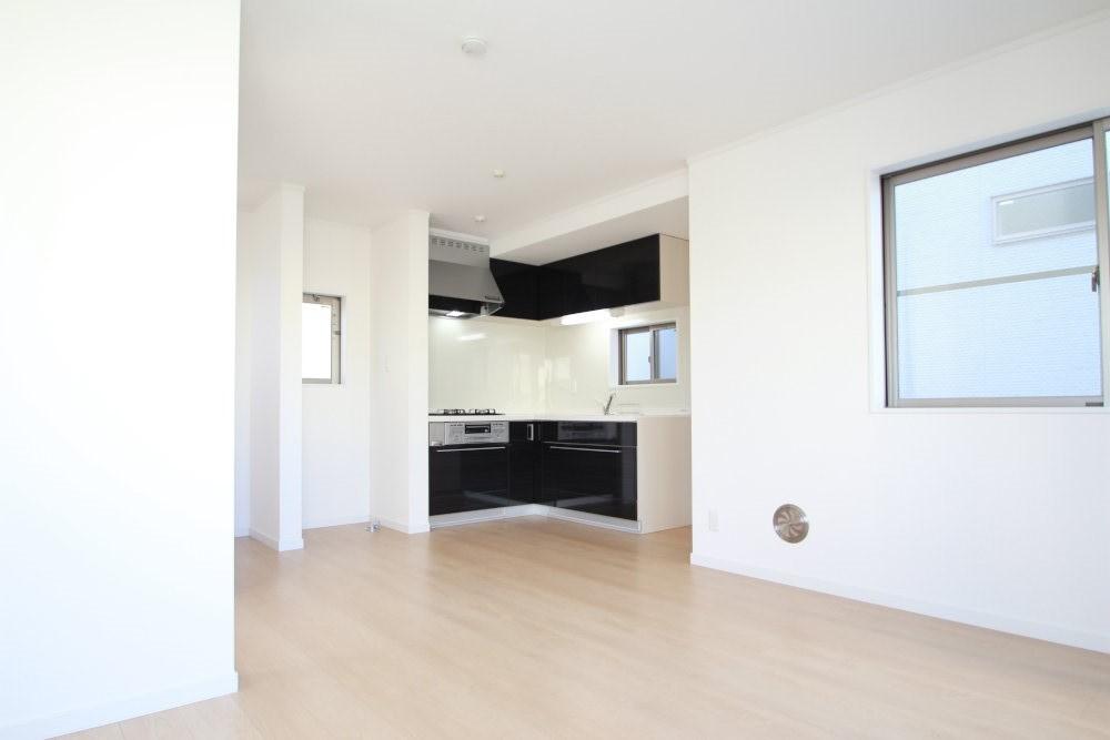 Living. It has become a living-in stairs, It becomes LDK you have to take care of the space of the family.