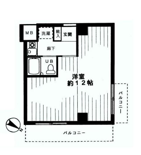 Floor plan. Price 13.8 million yen, Occupied area 29.07 sq m , Balcony area 4.08 sq m