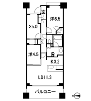 Floor: 2LDK + S + WTC + WIC, the occupied area: 69.05 sq m, Price: 81,800,000 yen, now on sale