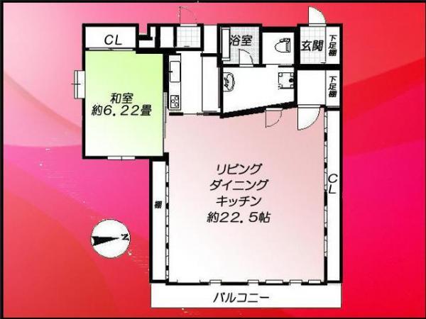 Floor plan. 3LDK, Price 41,800,000 yen, Occupied area 83.71 sq m , Balcony area 8.4 sq m