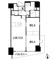 Floor: 2LD ・ K + SIC, the occupied area: 56.91 sq m, Price: 50,620,573 yen, now on sale
