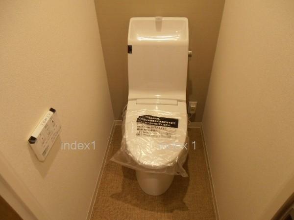 Toilet. Toilet, of course with washlet