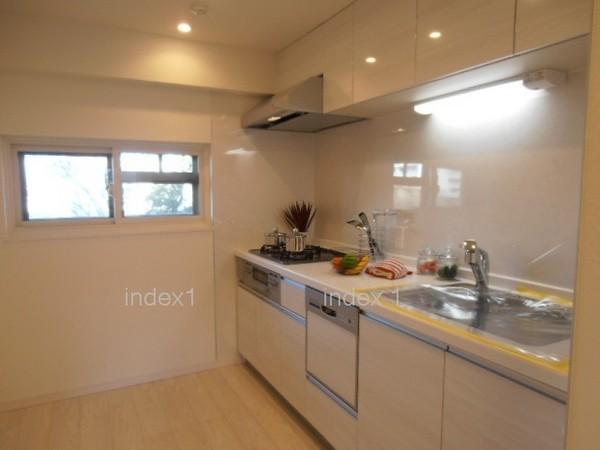 Kitchen. The window is also available open to the kitchen