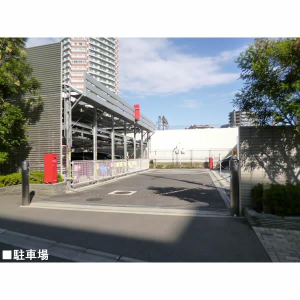 Parking lot. Common areas