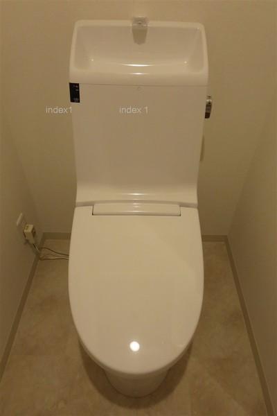 Toilet. Toilet, of course with washlet