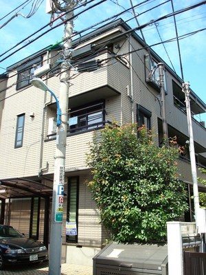 Building appearance. A quiet residential area, Living environment is good near Shinjuku Gyoen.