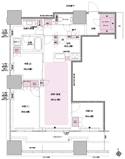 Floor: 3LDK + SIC, the occupied area: 78.08 sq m, Price: TBD