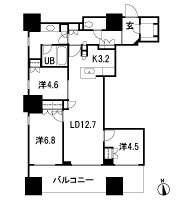 Floor: 3LDK + SIC, the occupied area: 78.08 sq m, Price: TBD