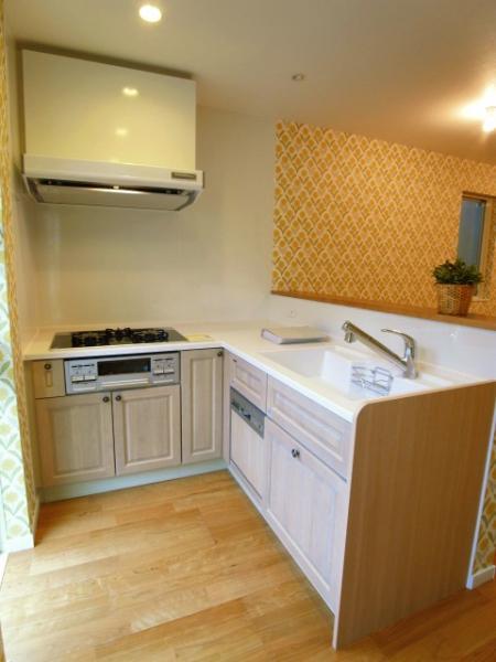 Kitchen. Example of construction