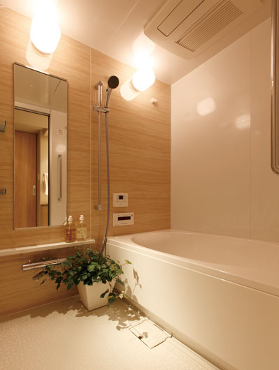 Bathing-wash room. Bathroom the mind and body can be refreshed