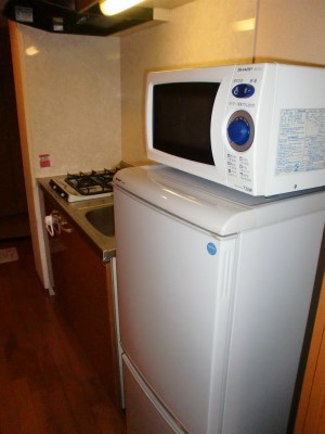 Other. Refrigerator and microwave