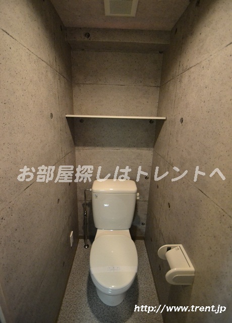 Toilet. It is a photograph of 1K type of the same building the seventh floor. Please see for reference.