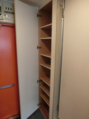 Entrance. Shoe box