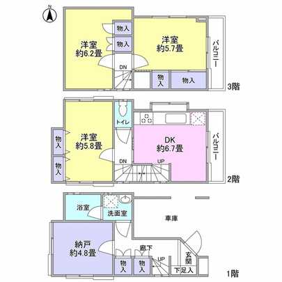 Floor plan. July 1998 is built.