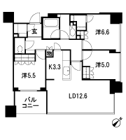 Floor: 3LD ・ K + WIC (walk-in closet) + SIC (shoes closet), the occupied area: 76.29 sq m, Price: TBD