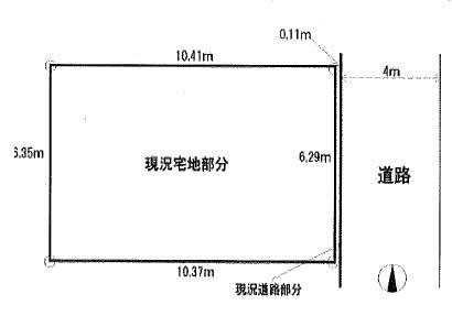 Compartment figure. Land price 47,800,000 yen, Land area 66.46 sq m