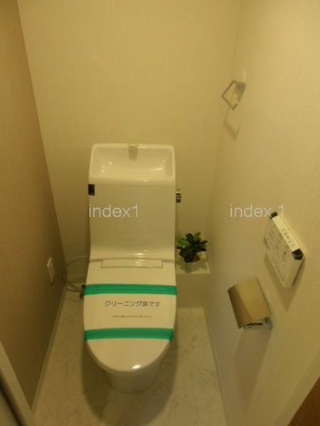 Toilet. Toilet, of course with washlet