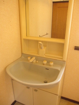 Washroom. Independent wash basin