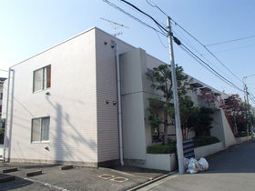 Building appearance. Reinforced concrete apartment