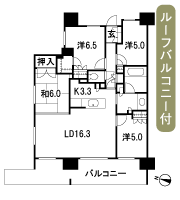 Floor: 4LDK + walk-in closet, the occupied area: 90.03 sq m