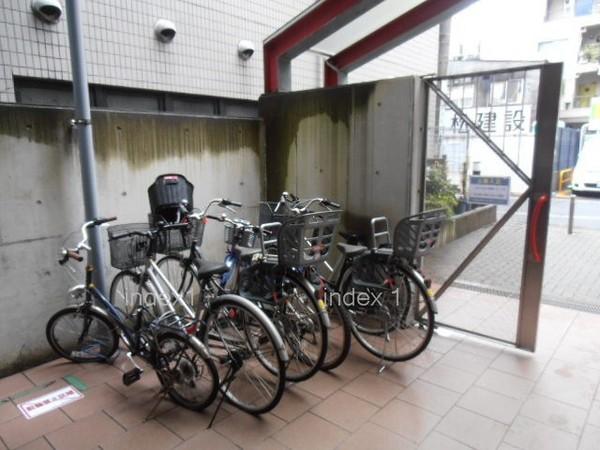 Other common areas. Bicycle parking space is also equipped
