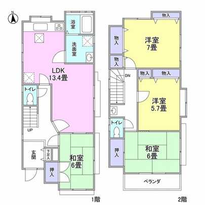 Floor plan. Day good for the south road