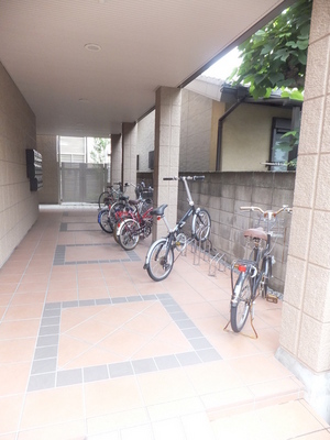 Other common areas. Bicycle bicycle parking space