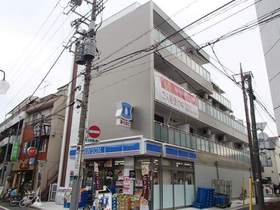 Building appearance. Convenience has a convenience store on the first floor