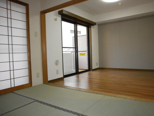 Living and room. Western-style from the Japanese-style room