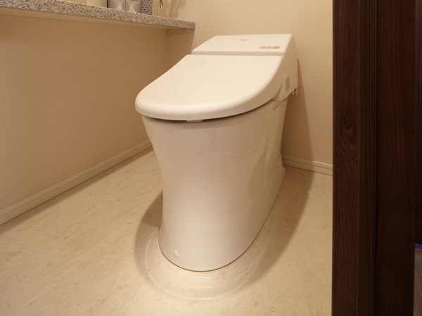 Other.  [Low silhouette design toilet] Height also depth also compact design. It creates the room to the bathroom space.