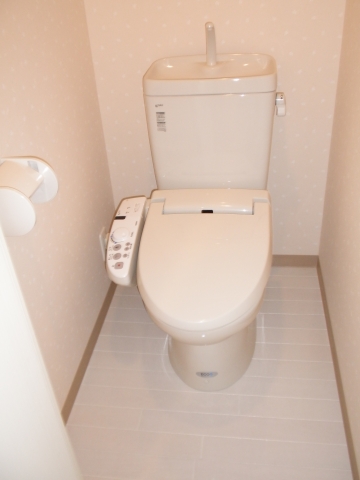 Toilet. With Washlet