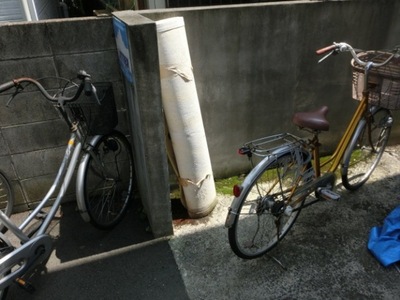 Other common areas. Place for storing bicycles